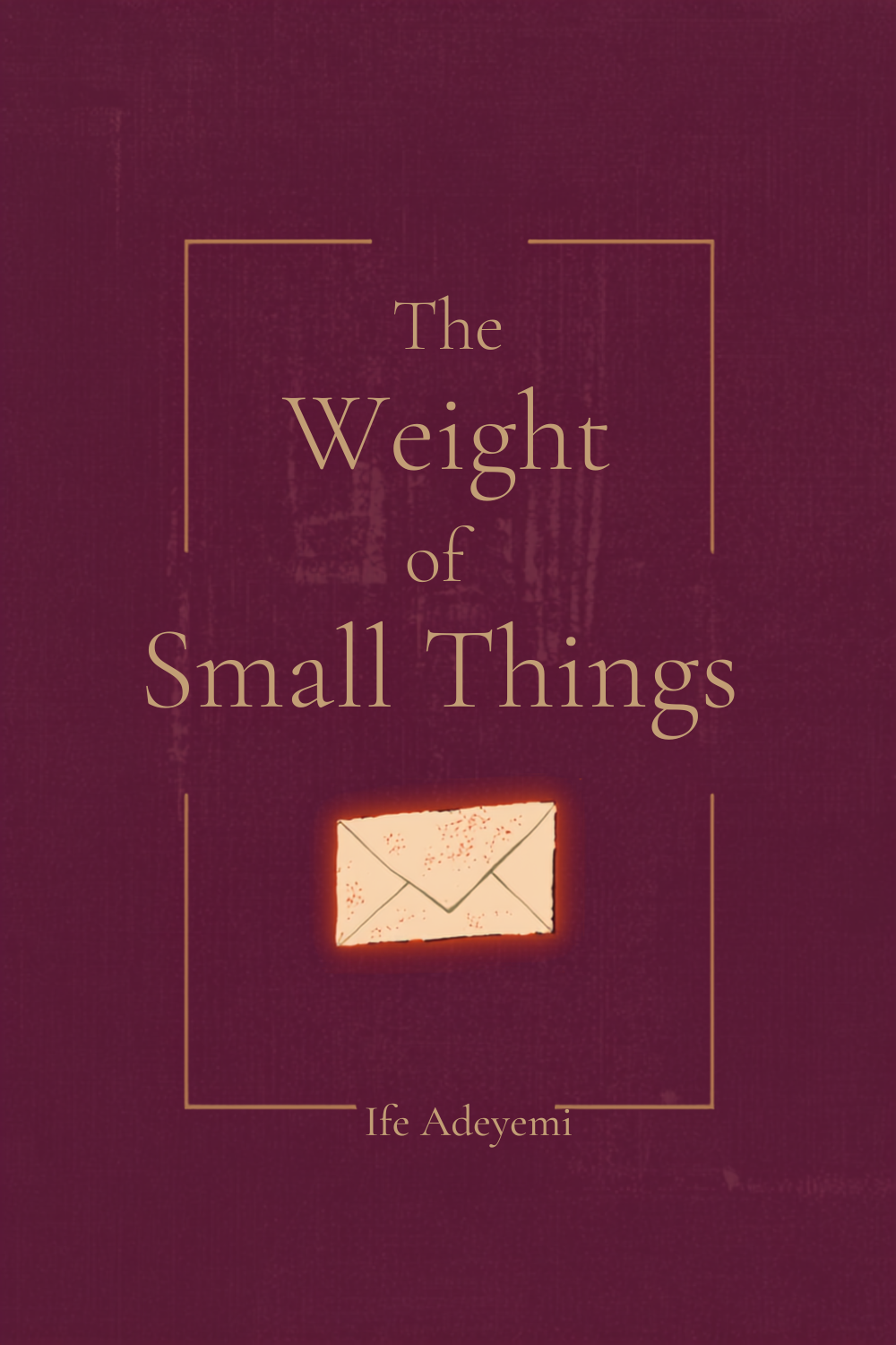 The Weight of Small Things cover